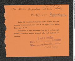 k.k. naturhistorisches Hofmuseum, Intendanzakten 1885-1896 (Hauer), Aktenzahl Z.658/1891, Seite 1